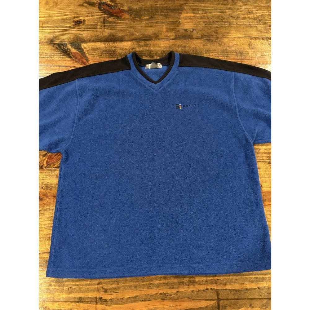 Elements Sweatshirt Crewneck Grandpa Sweater Blue Black Retro Men’s Size XXL